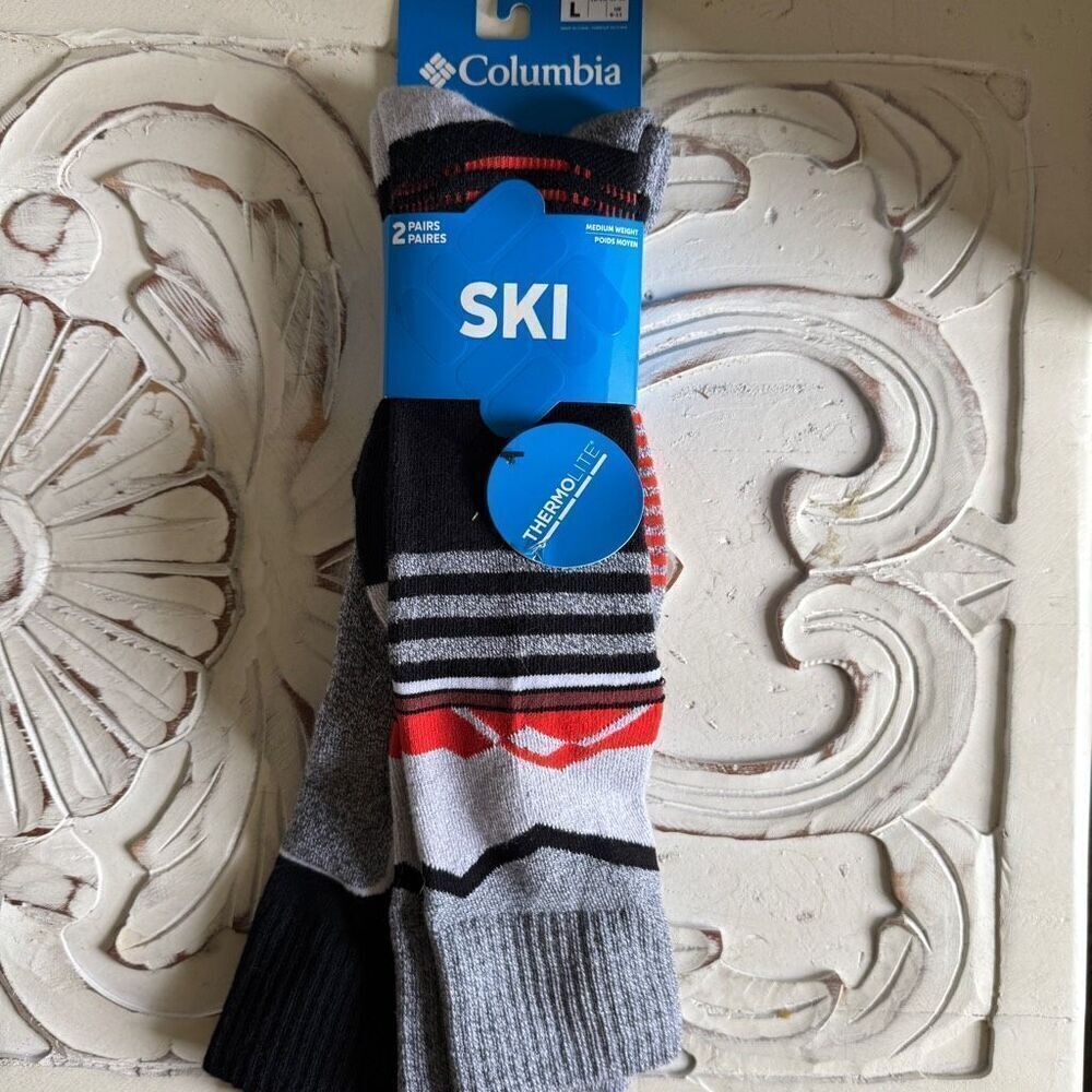 Columbia new in package 2 pairs of ski socks